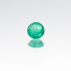 パライバトルマリン(宝石名トルマリン/別名パライバ・トルマリン) ブラジル・パライバ州バターリャ鉱山産 0.13ct 識別済[20106290]3.1×3.1mm前後