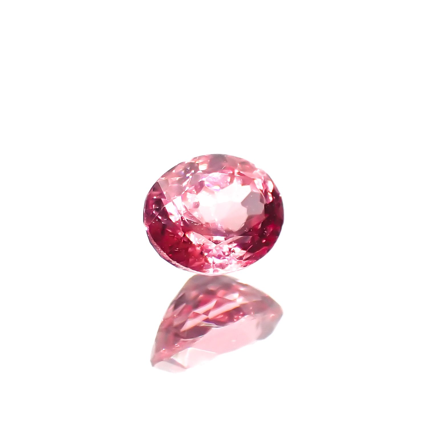 ピンクスピネル パパラチャカラー タンザニア産 0.27ct[230421857]4.2x3.3mm前後