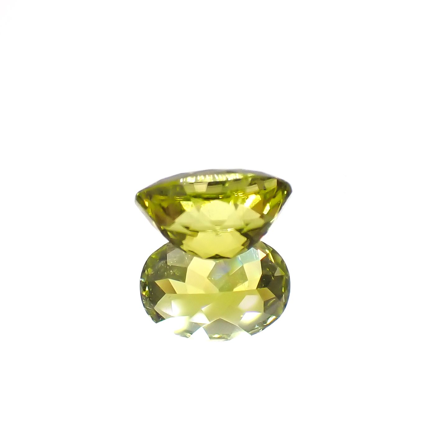 カナリートルマリン ザンビア・カナリー鉱山産 0.88ct[230823140]7.1x5.1mm前後
