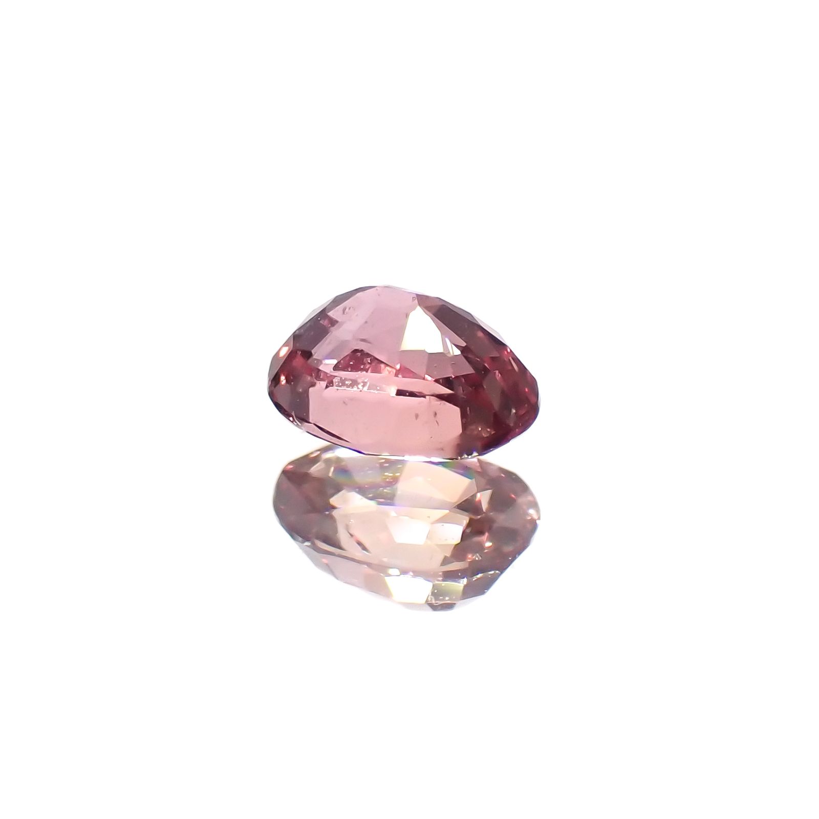 パパラチャサファイア 非加熱(宝石名サファイア/別名パパラチャ・サファイア)スリランカ産 0.22ct GIA鑑付[230521929]3.96x3.04mm前後
