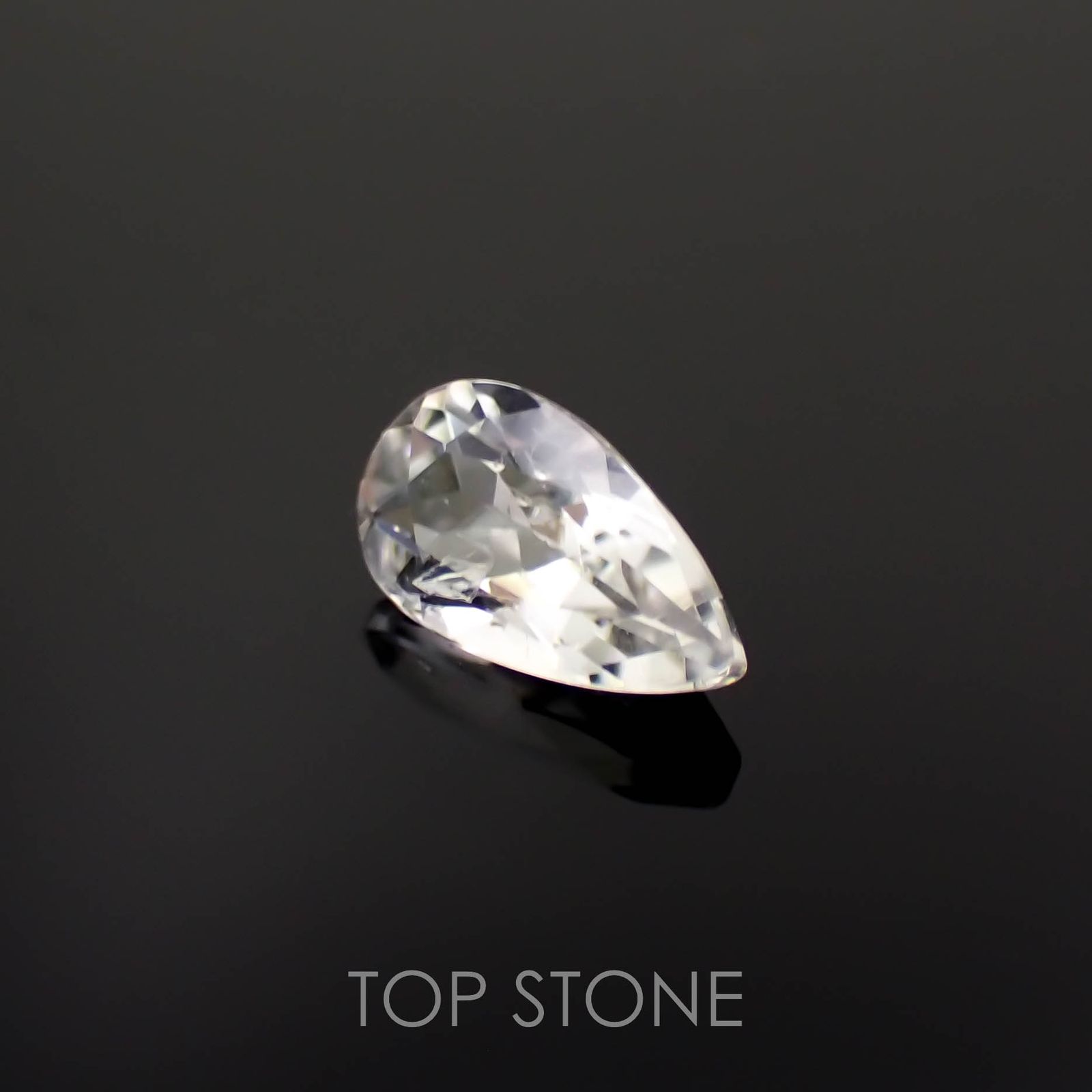 オリゴクレース(宝石名オリゴクレース)ブラジル産 0.64ct 識別済[221219444]7.9x4.5mm前後