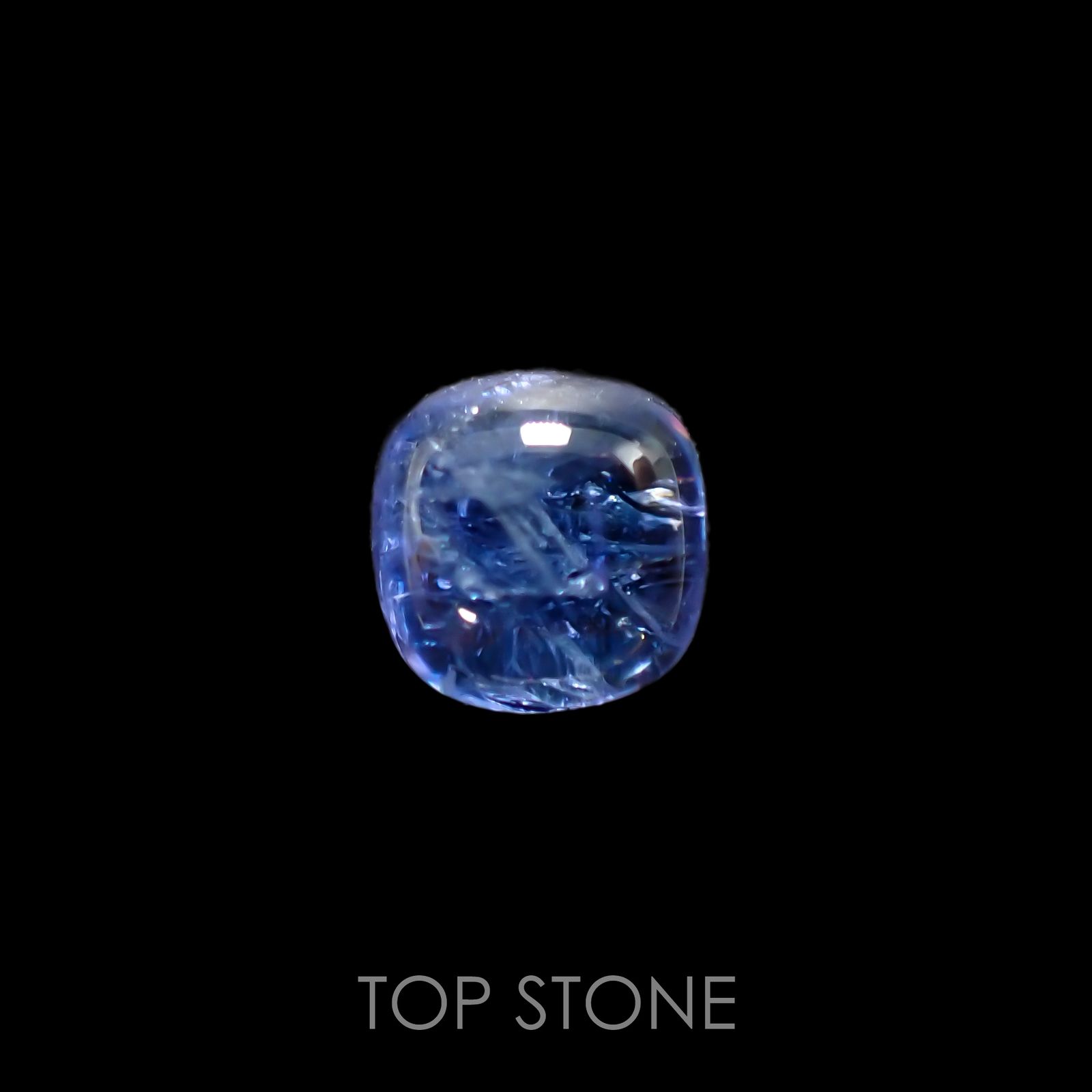 バイカラータンザナイト(宝石名バイカラー・ゾイサイト) タンザニア産 3.52ct 識別済[210812254]8.1×8mm前後