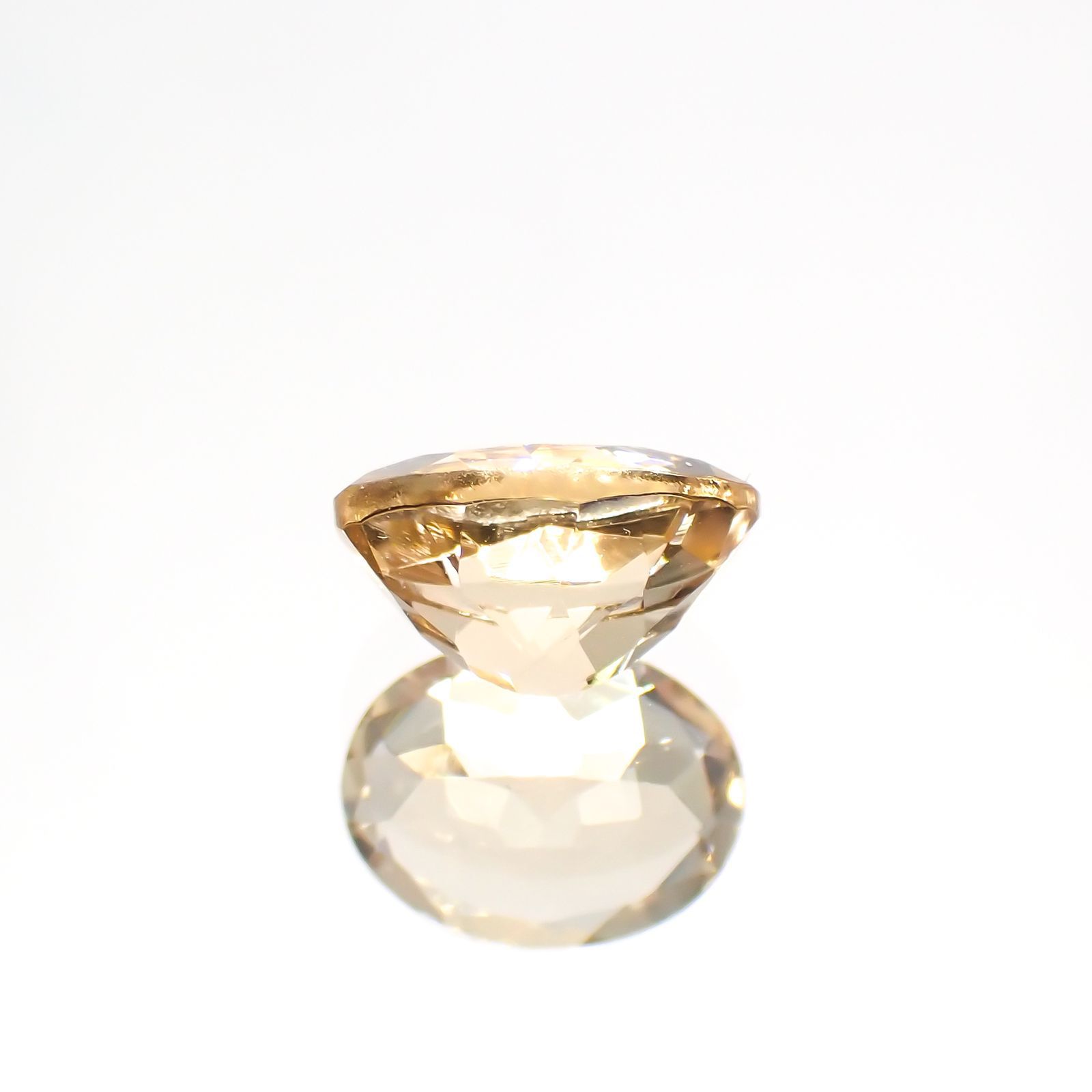 イエローベリル(宝石名イエロー・ベリル)ブラジル産 1.13ct 識別済[211113659]7.8x6mm前後