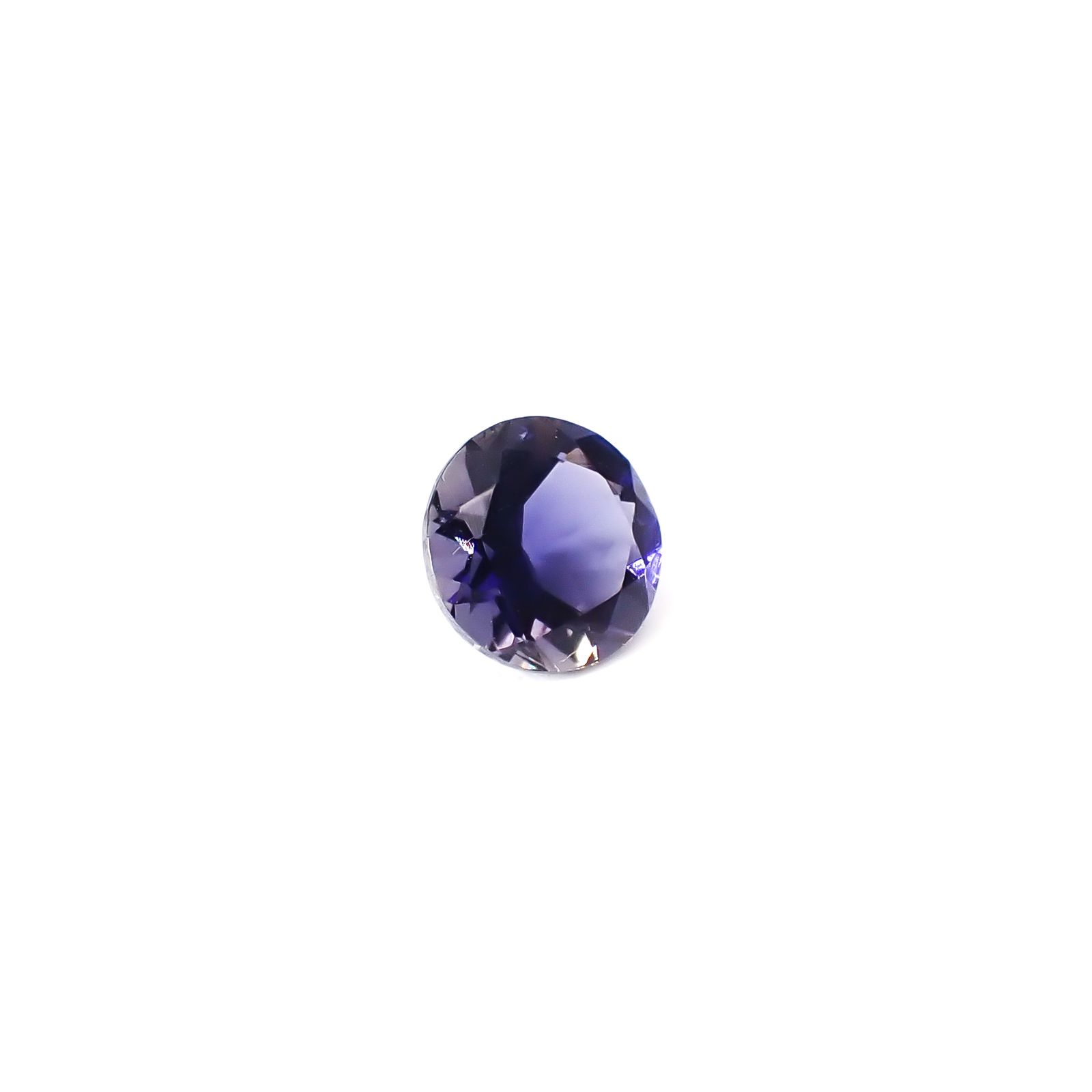 アイオライト タンザニア産 1.11ct / 7.2x7.1mm前後 [260231745]