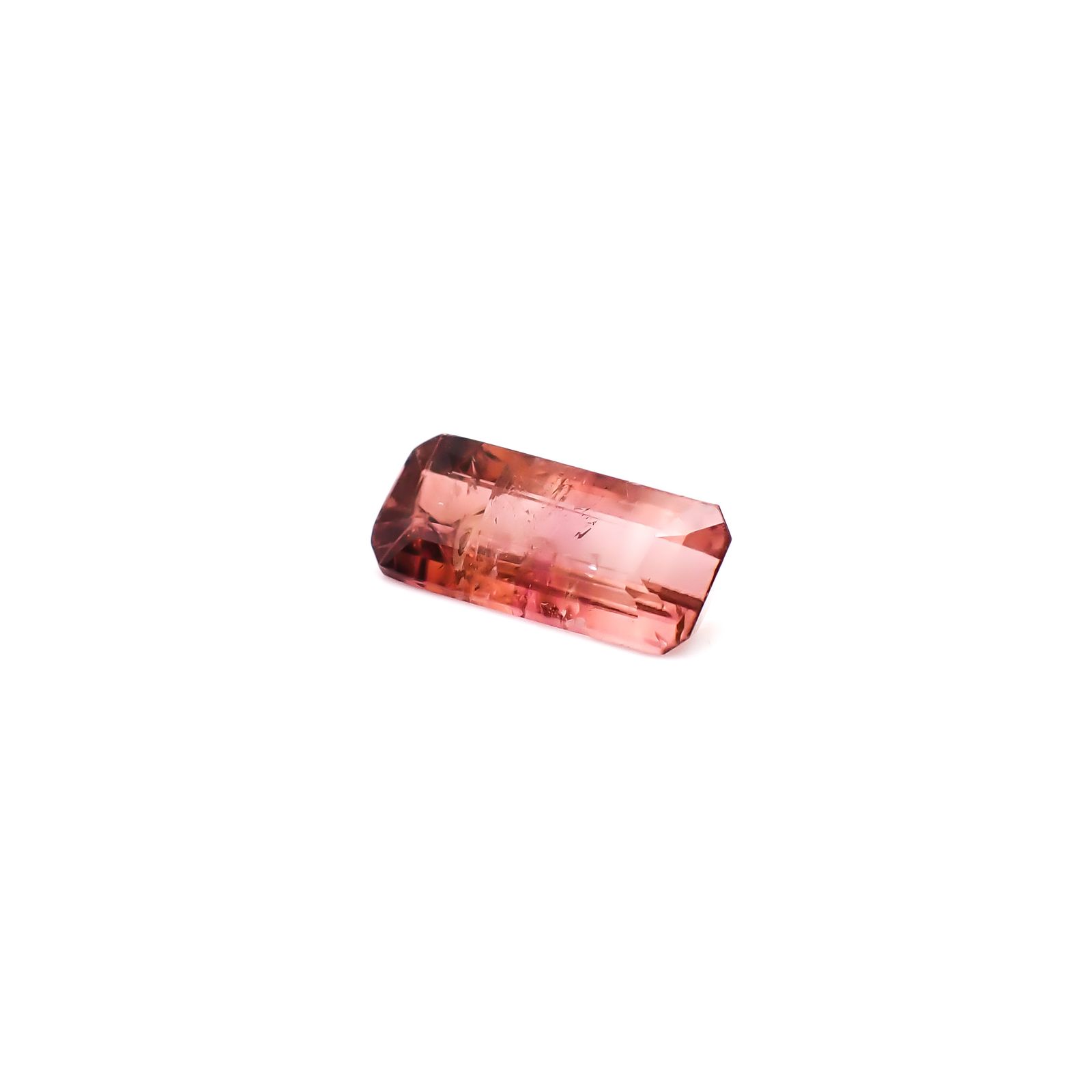 バイカラートルマリン アフガニスタン/ブラジル産 3.45ct / 14.8x6.3mm前後 [260932771]