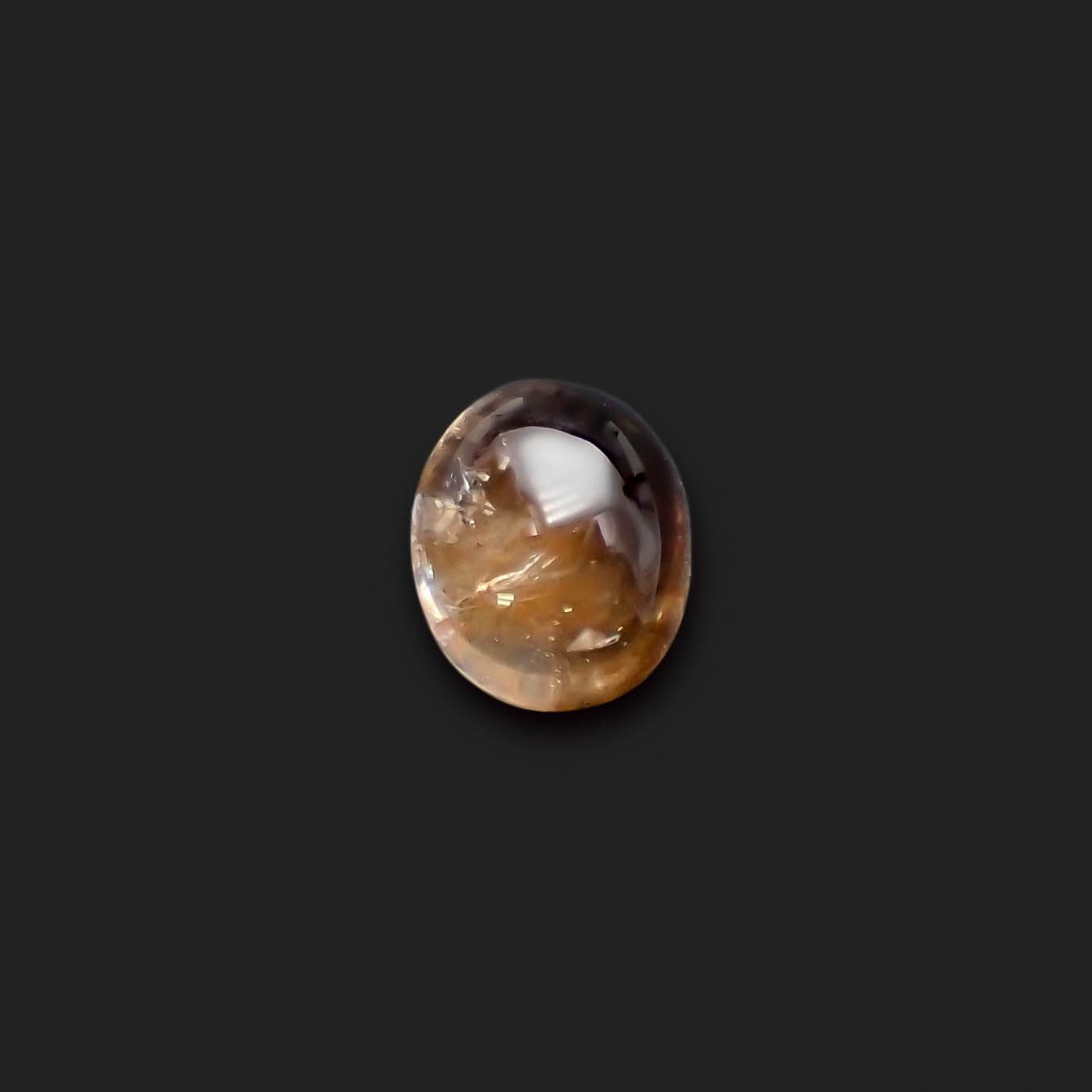 アベンチュリンアクアマリン ナイジェリア産 1.46ct[230119773]7.7x6.4mm前後