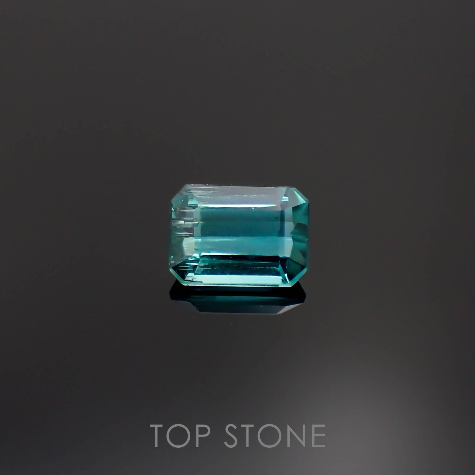ブルートルマリン(宝石名トルマリン)アフガニスタン産 0.53ct 識別済[230220459]5.6x4.1mm前後