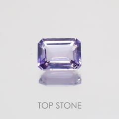 マリアライト(宝石名パープル・スキャポライト) タンザニア産 0.51ct 識別済[21028760]5.6×4.2mm前後