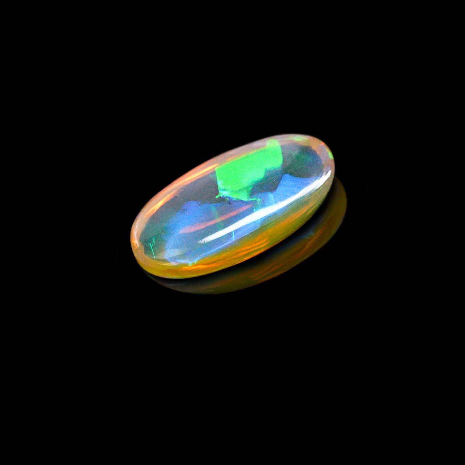エチオピアオパール(宝石名オパール)エチオピア産 6.35ct 識別済[230722821]19.5x9.5mm前後
