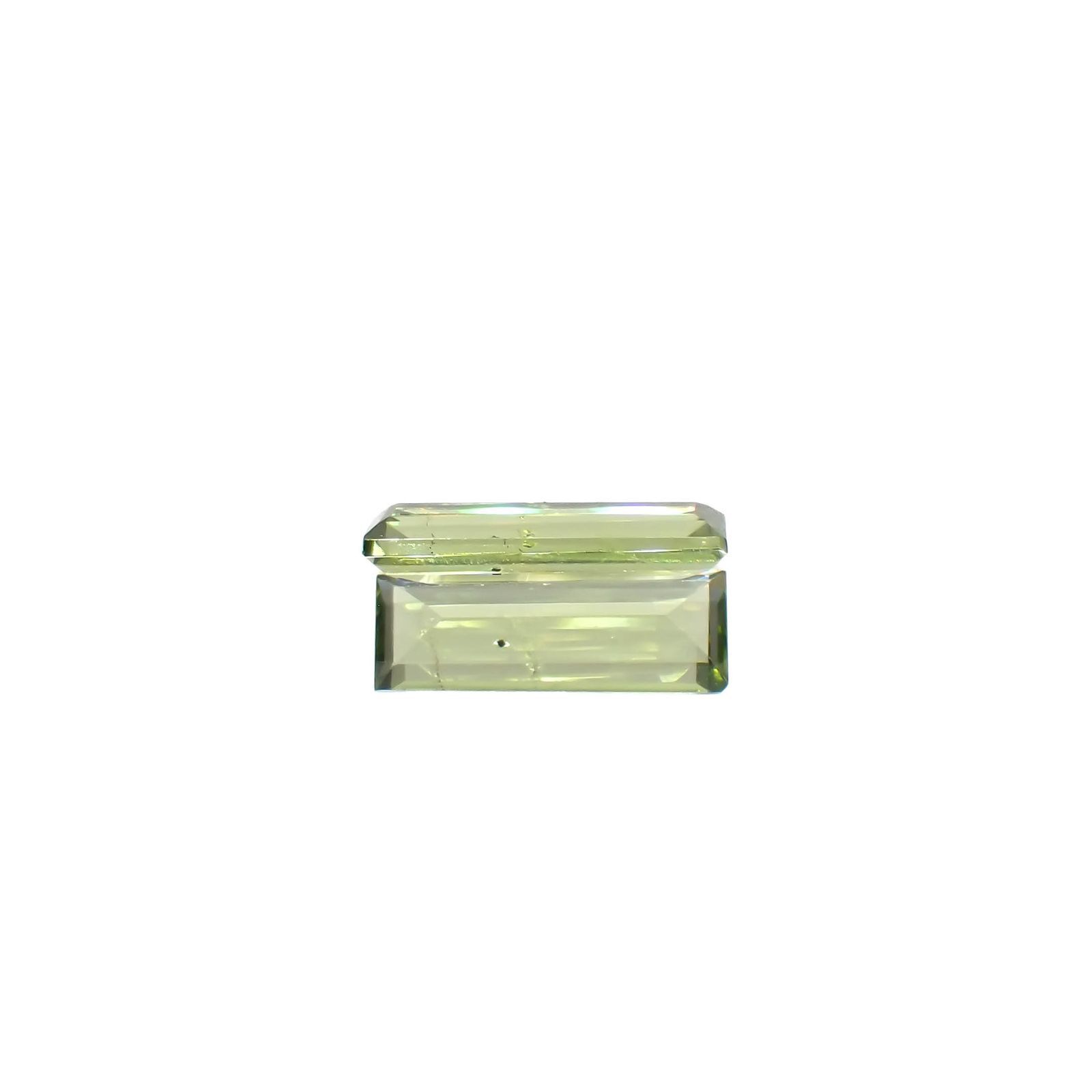 ブラックリリーパッドペリドット アメリカ・アリゾナ州産 0.90ct [231224607]10.1x3.5mm前後
