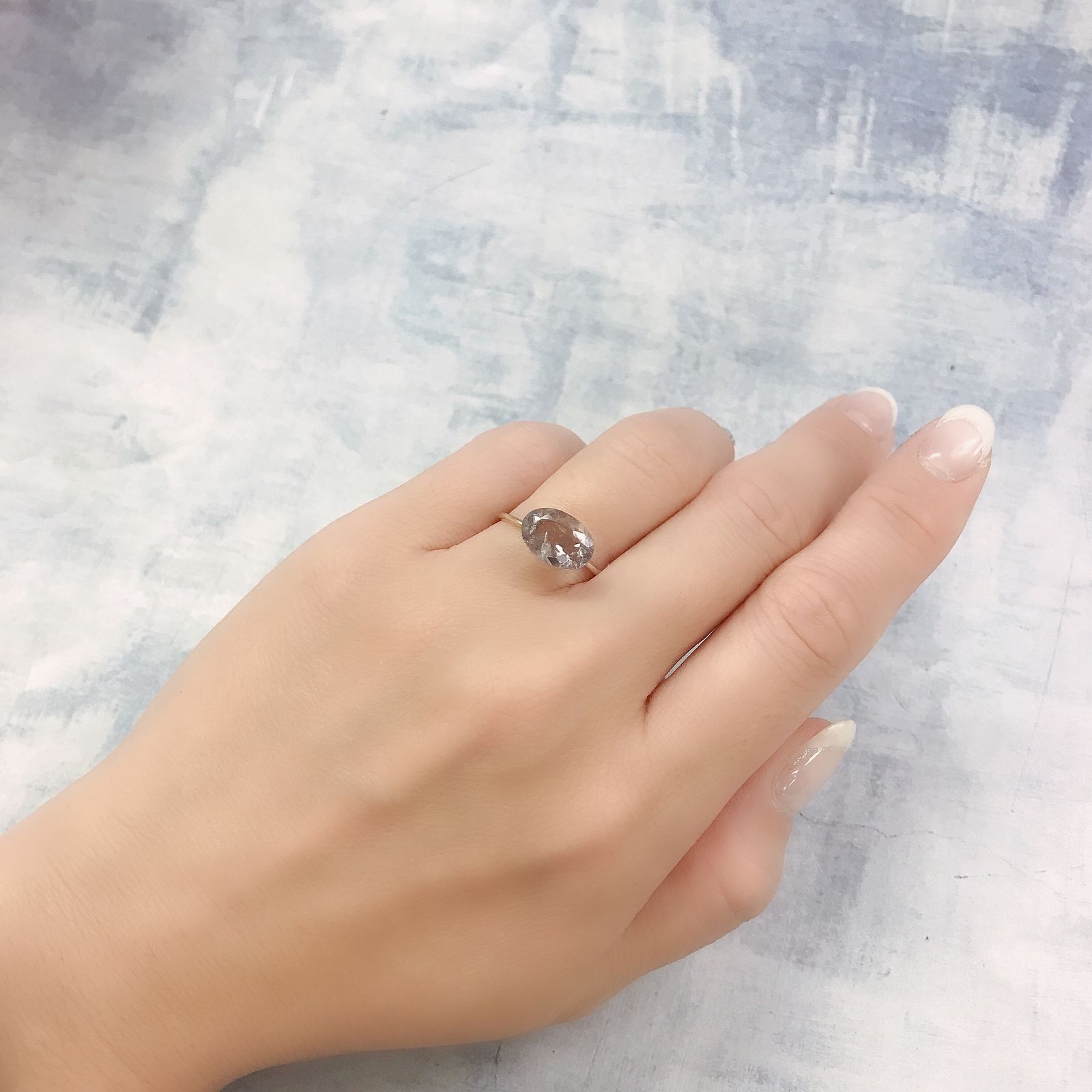 フローライト フルオレッセンス イギリス・ロジャリー鉱山産 2.80ct[220716930]10.8x7.5mm前後