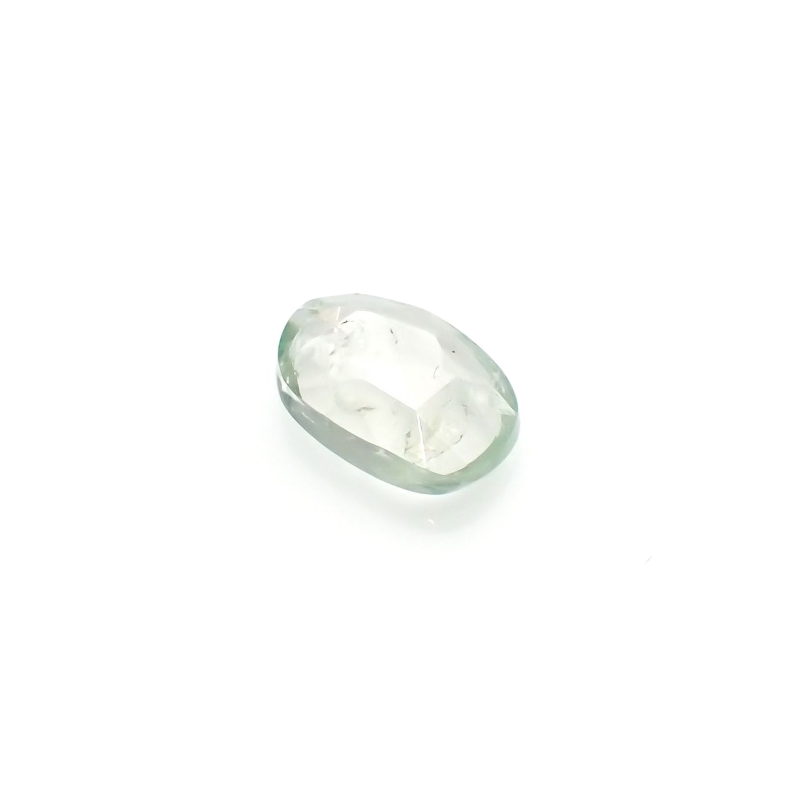 ◇ローズカット◇バナジウムコーネルピン(宝石名コーネルピン)タンザニア・タンガ州産 識別済 1.01ct / 7.7x5.1mm前後 [220115548]