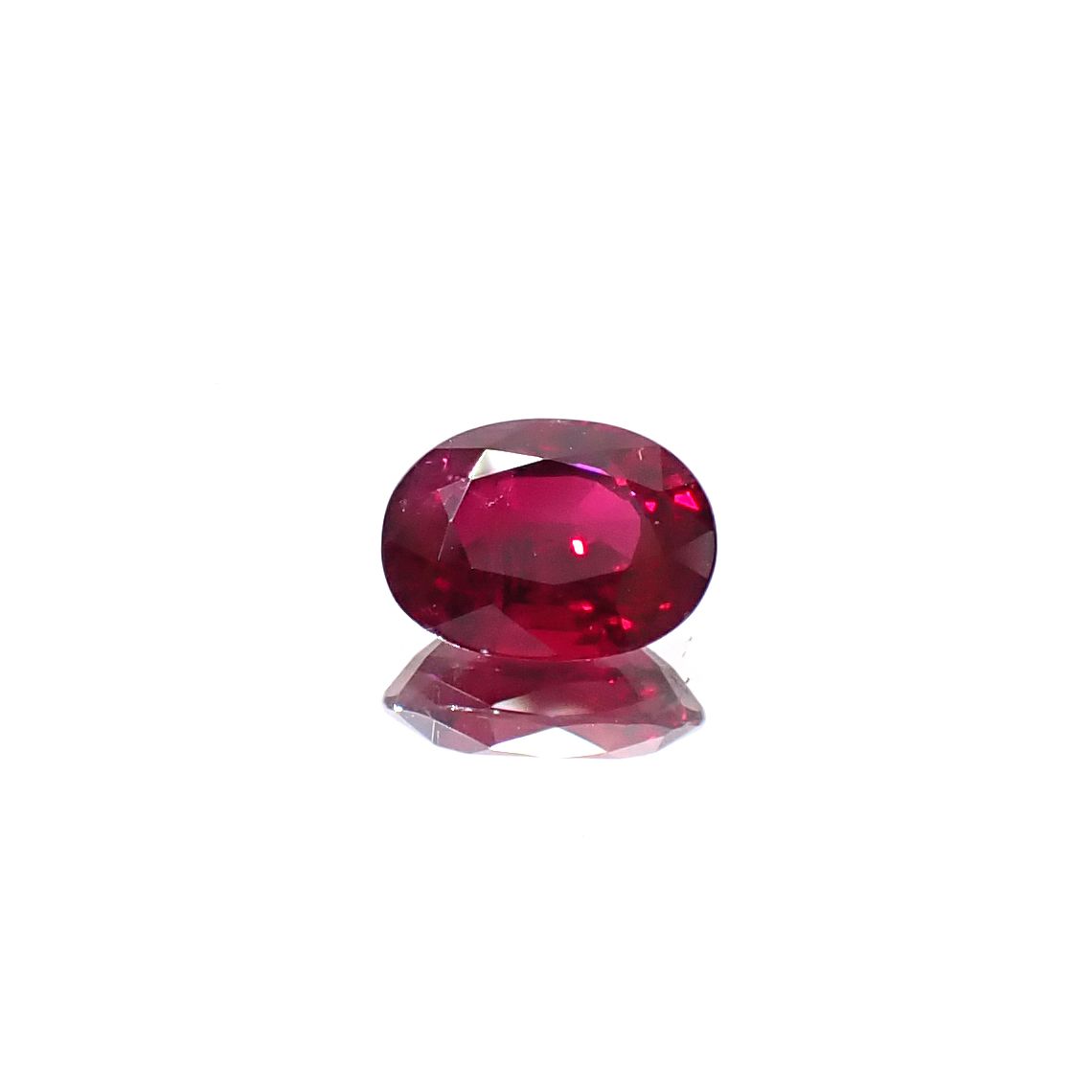 ルビー　ルース 楽天市場】ルビー ルース オーバルカット 1.54ct 天然石 7月
