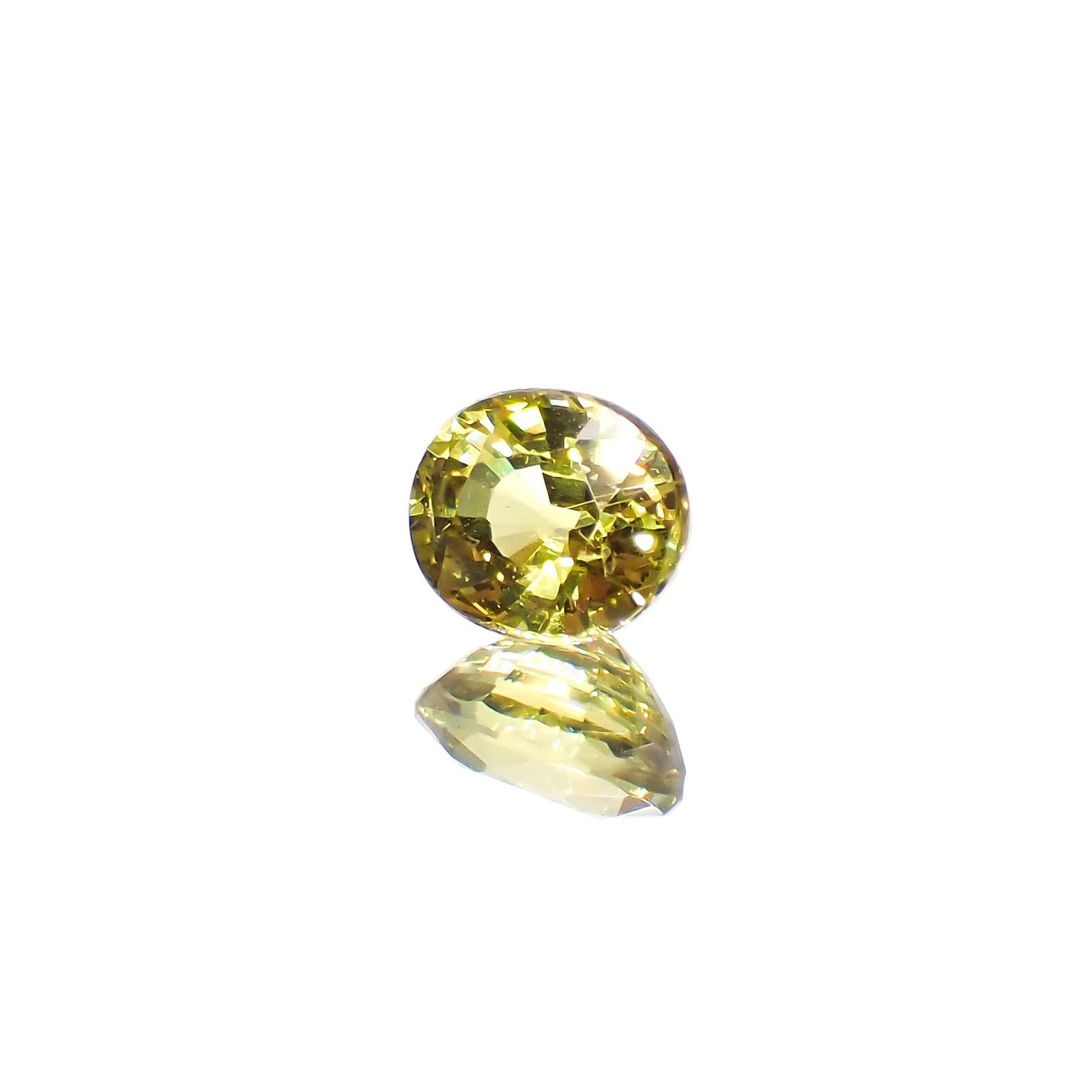 マリガーネット(宝石名グロッシュラー アンドラダイト・ガーネット)マリ共和国産 1.00ct 識別済[220115234]6.1x5.2mm前後