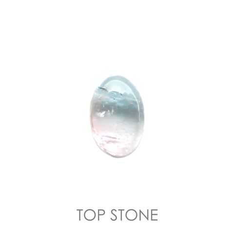 バイカラートルマリン コンゴ民主共和国/アフリカ産 0.48ct[220817363]5.9x3.9mm前後