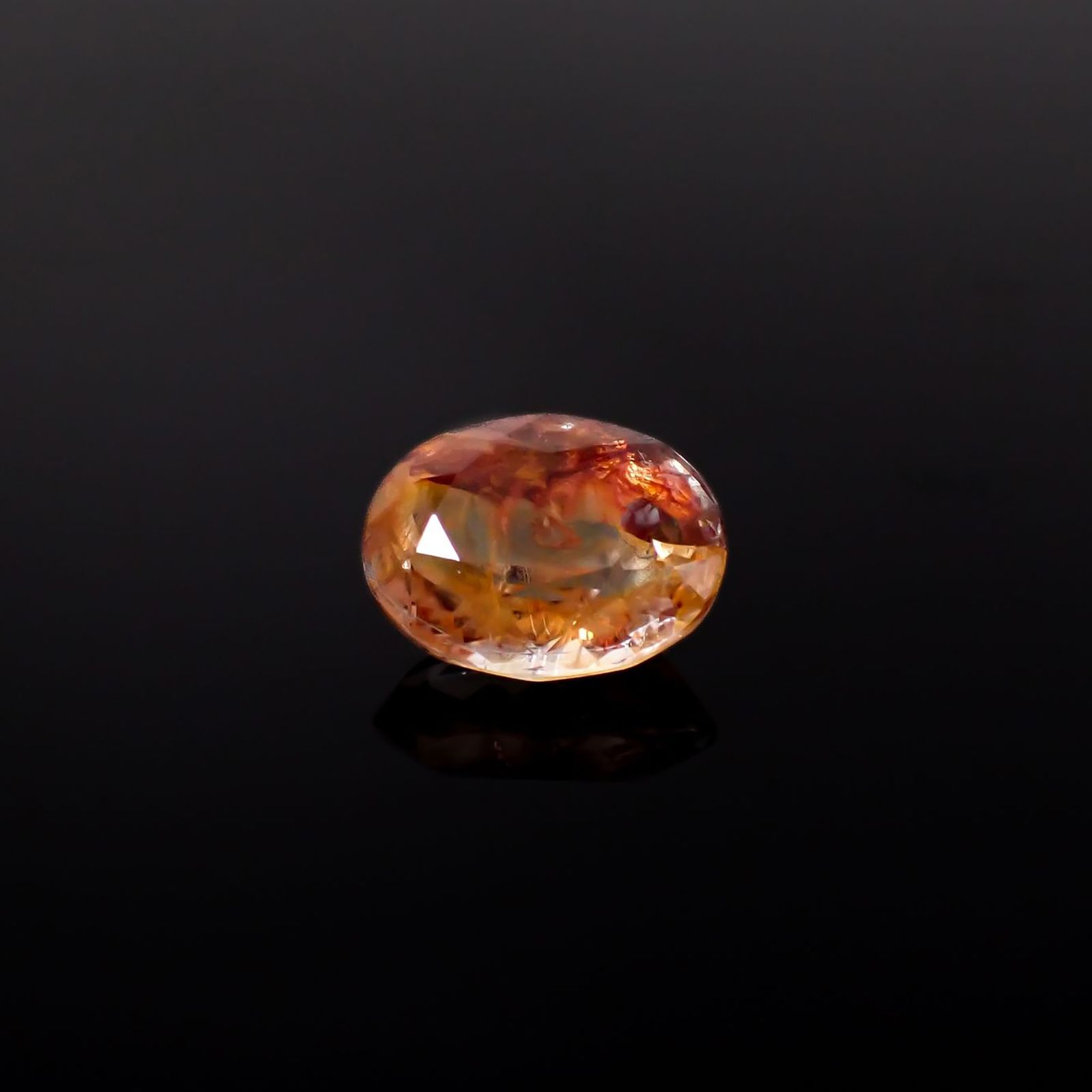 オーロラクォーツ ブラジル産 6.40ct / 14x11.1mm前後 [260331886]