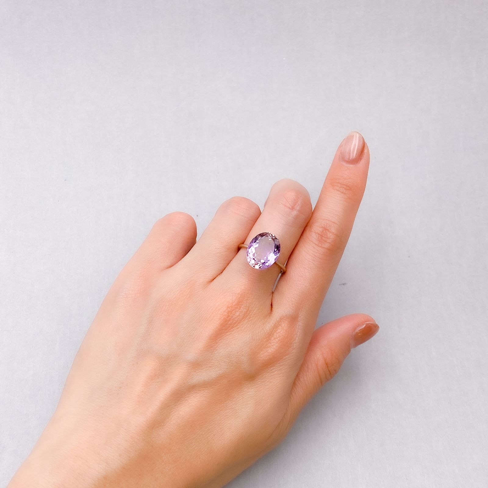 アメトリン ボリビア産 6.13ct [250129754]13.9x10.9mm前後