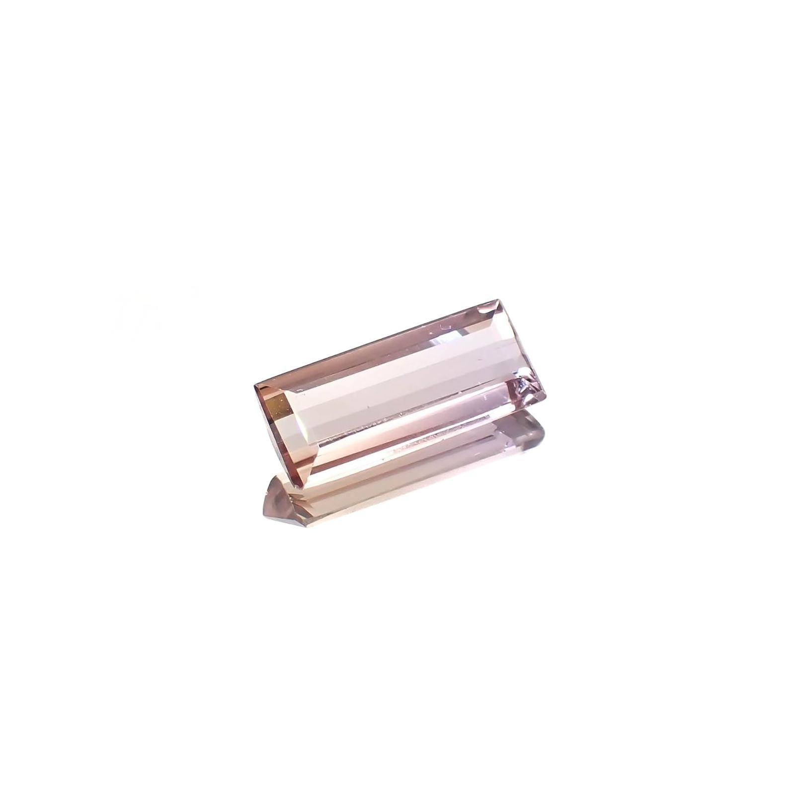 バイカラートパーズ ブラジル産 1.74ct / 11.8x4.9mm前後 [230521918]