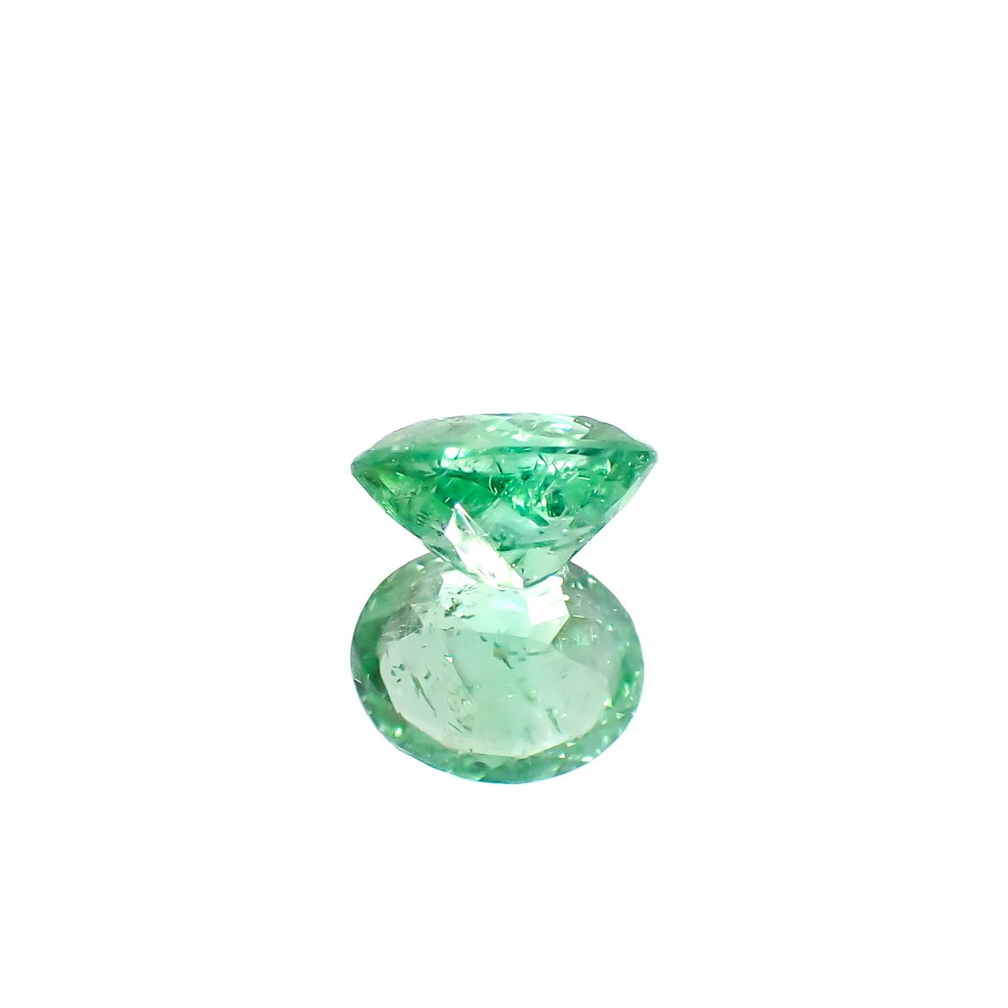 パライバトルマリン ブラジル・パライバ州バターリャ鉱山産 0.59ct[240928733]6x4.9mm前後