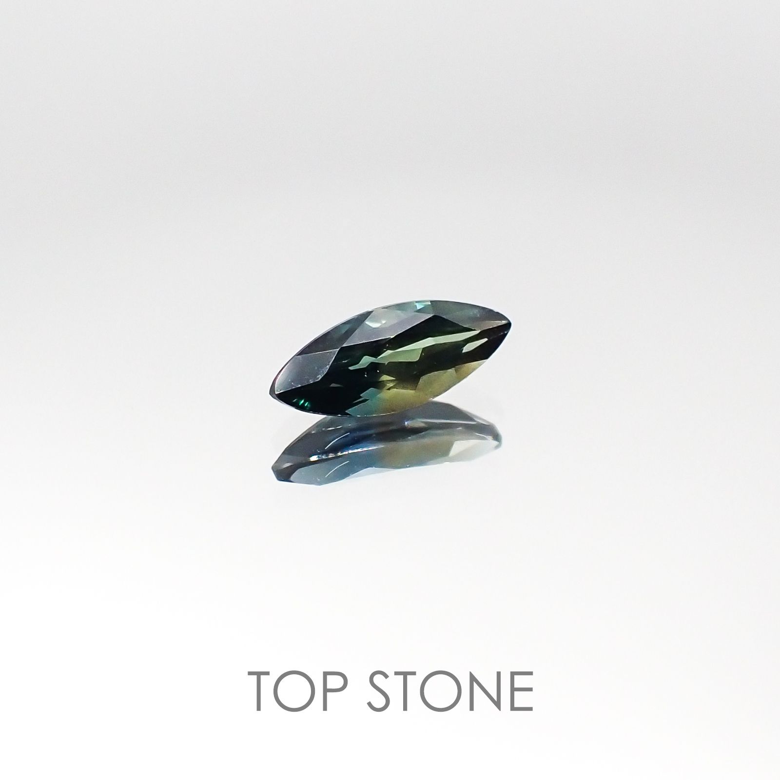ゴールドシーンサファイア 非加熱 ケニア産 ルース 0.47ct[20085076]7.7×3.1mm前後