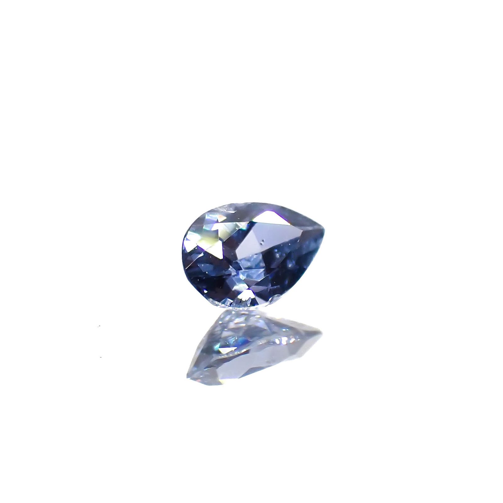 コバルトブルースピネル(宝石名ブルー・スピネル)タンザニア産 0.136ct ソ付(日独)[230622553]4.03x2.8mm前後