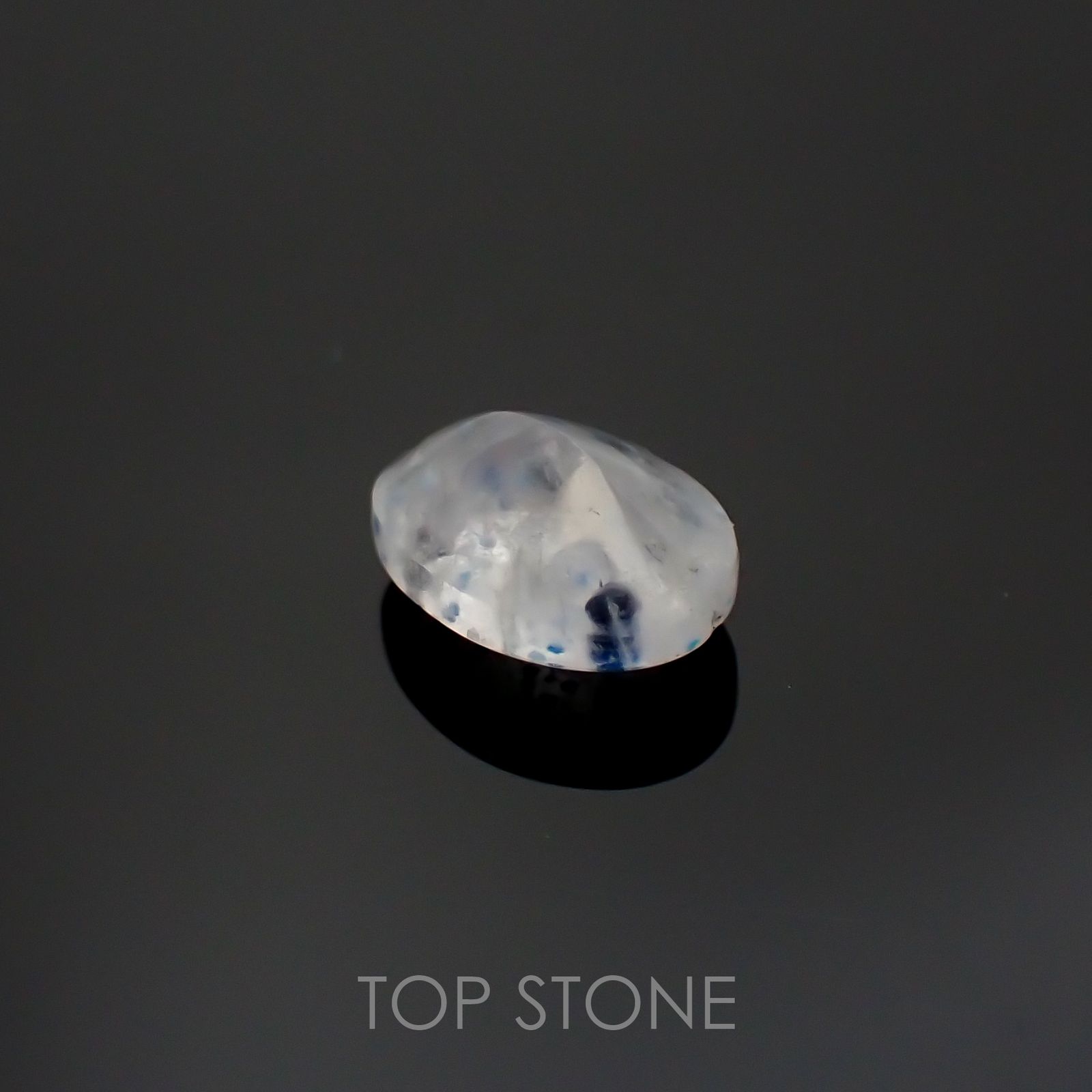 ◇バフカット◇パライバクォーツ ブラジル産 2.64ct[220115029]10.3x7.6mm前後