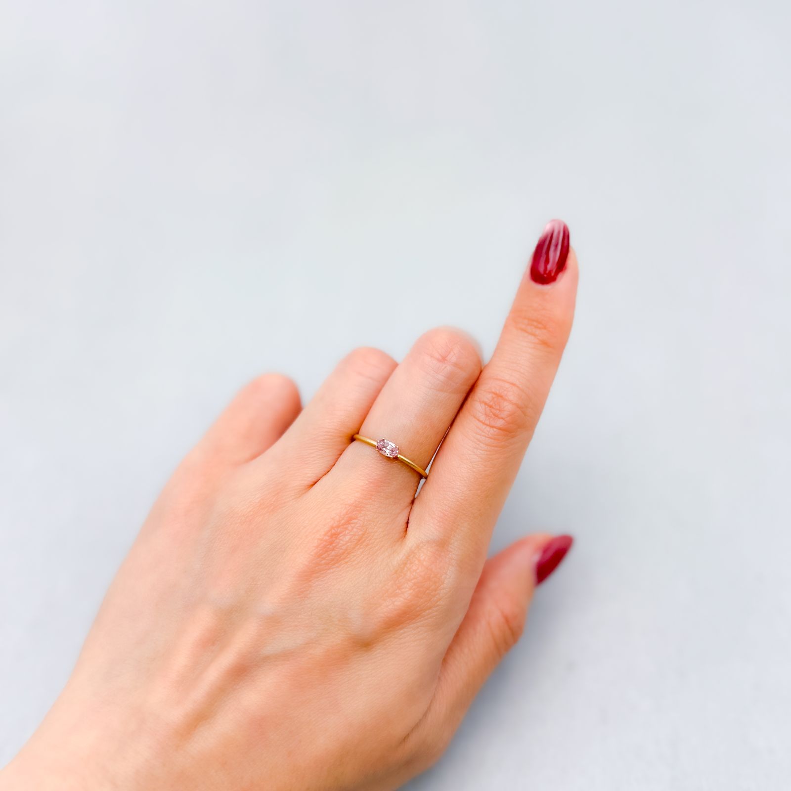 ドラゴンガーネット タンザニア産 0.28ct [250330040]4.9x3mm前後