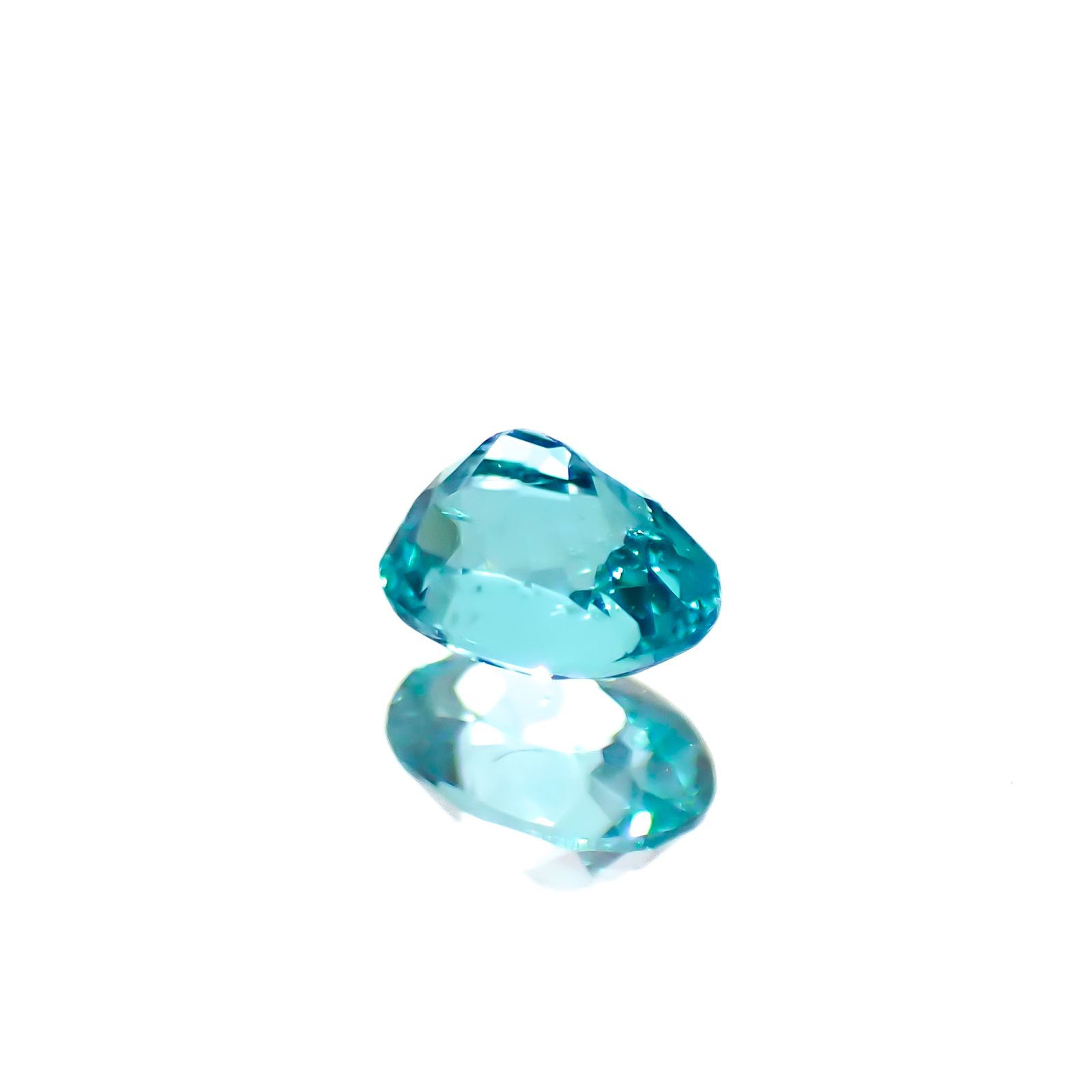 パライバトルマリン ブラジル・ムルング鉱山産 0.12ct[240928749]3.4x2.5mm前後