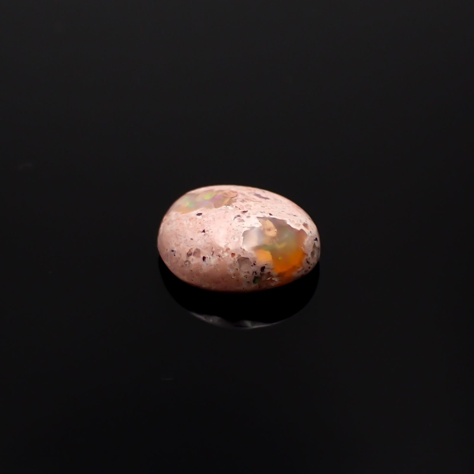 カンテラオパール メキシコ産 3.94ct[231224622]12.8x11.3mm前後