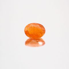 イリュージョンサンストーン(宝石名フェルドスパー) タンザニア産 1.55ct 識別済[210610873]8.8×6.6mm前後
