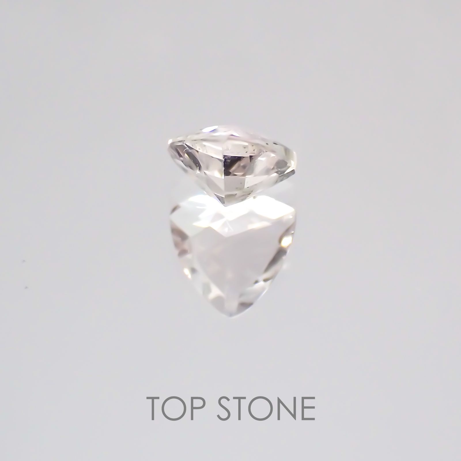 モルガナイト(宝石名モルガナイト) ナイジェリア産 0.21ct 識別済[20128573]4.1×4.2mm前後