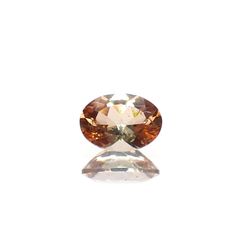 バイカラーアンダリュサイト(宝石名アンダリュサイト)スリランカ/マダガスカル産 0.77ct 識別済[220515701]7.1x5.1mm前後