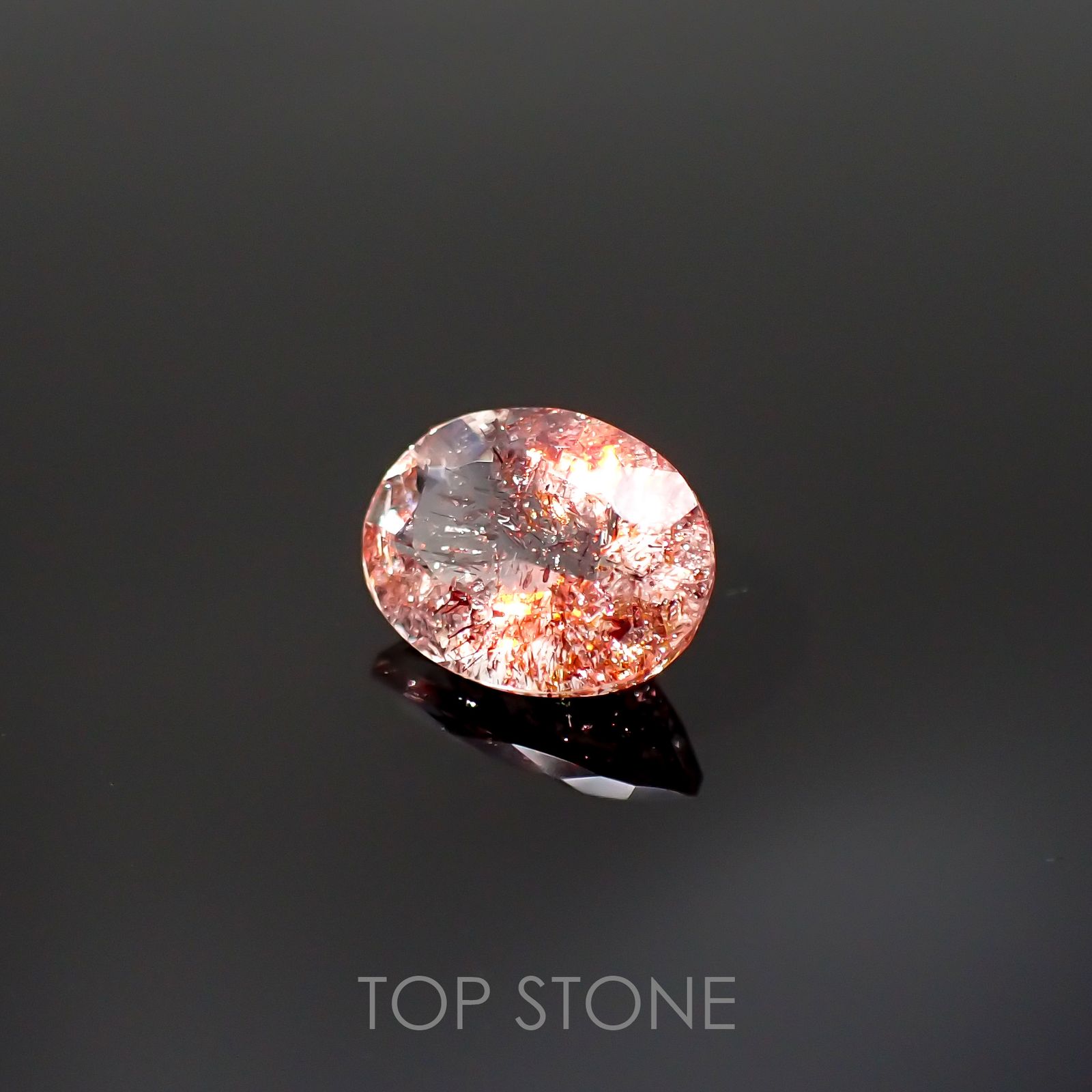 ファイヤークォーツ ナイジェリア産 2.03ct[220114747]10x7.7mm前後