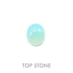 ブルーオパール ペルー産 ルース 4.09ct[20095493]12.1×10.1mm前後