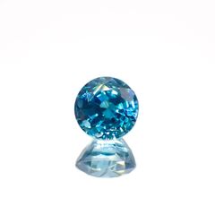 ラタナキリブルージルコン カンボジア産 1.30ct[220917922]5.3x5.3mm前後
