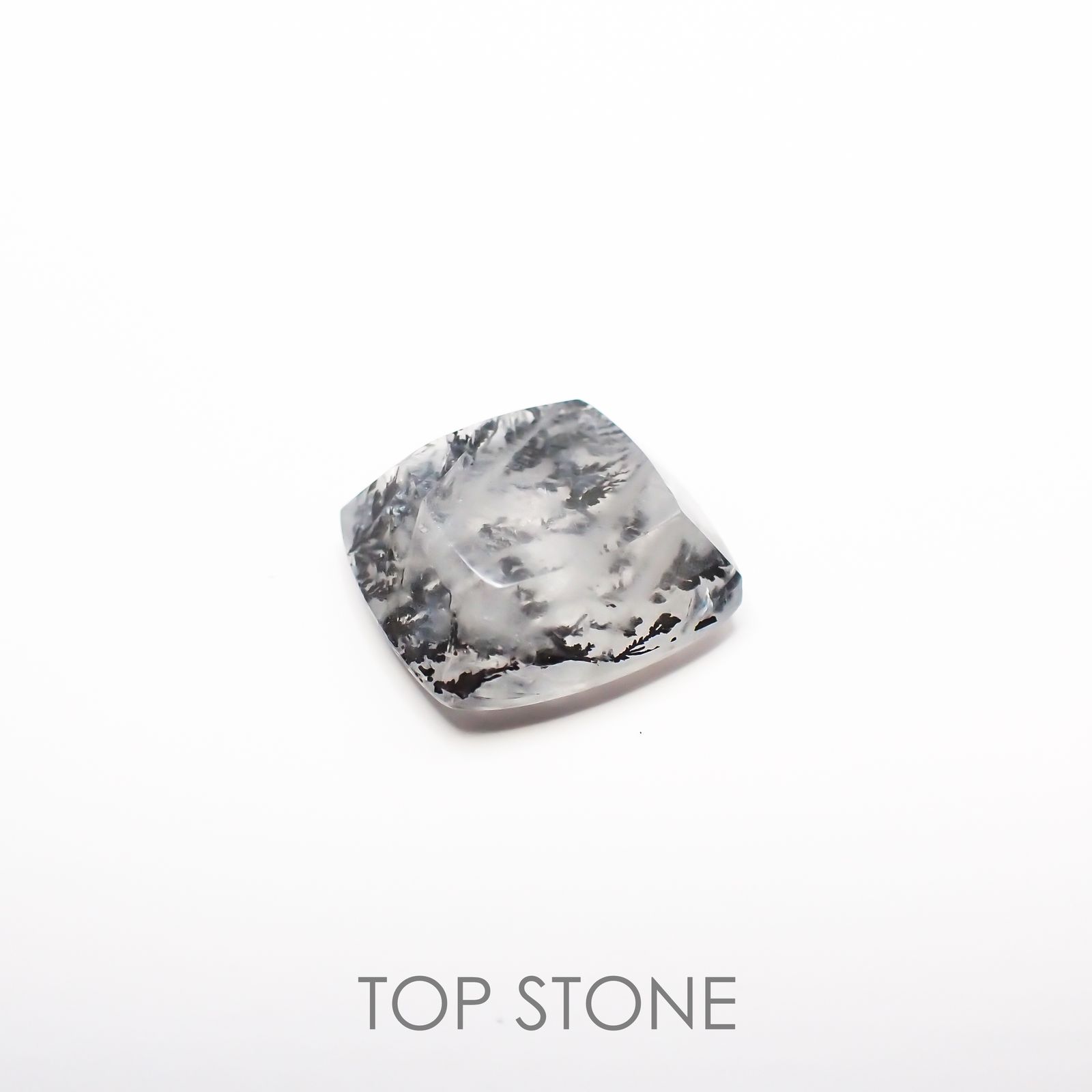 デンドリチッククォーツ ブラジル産 ルース 5.15ct[210510913]12×11.4mm前後