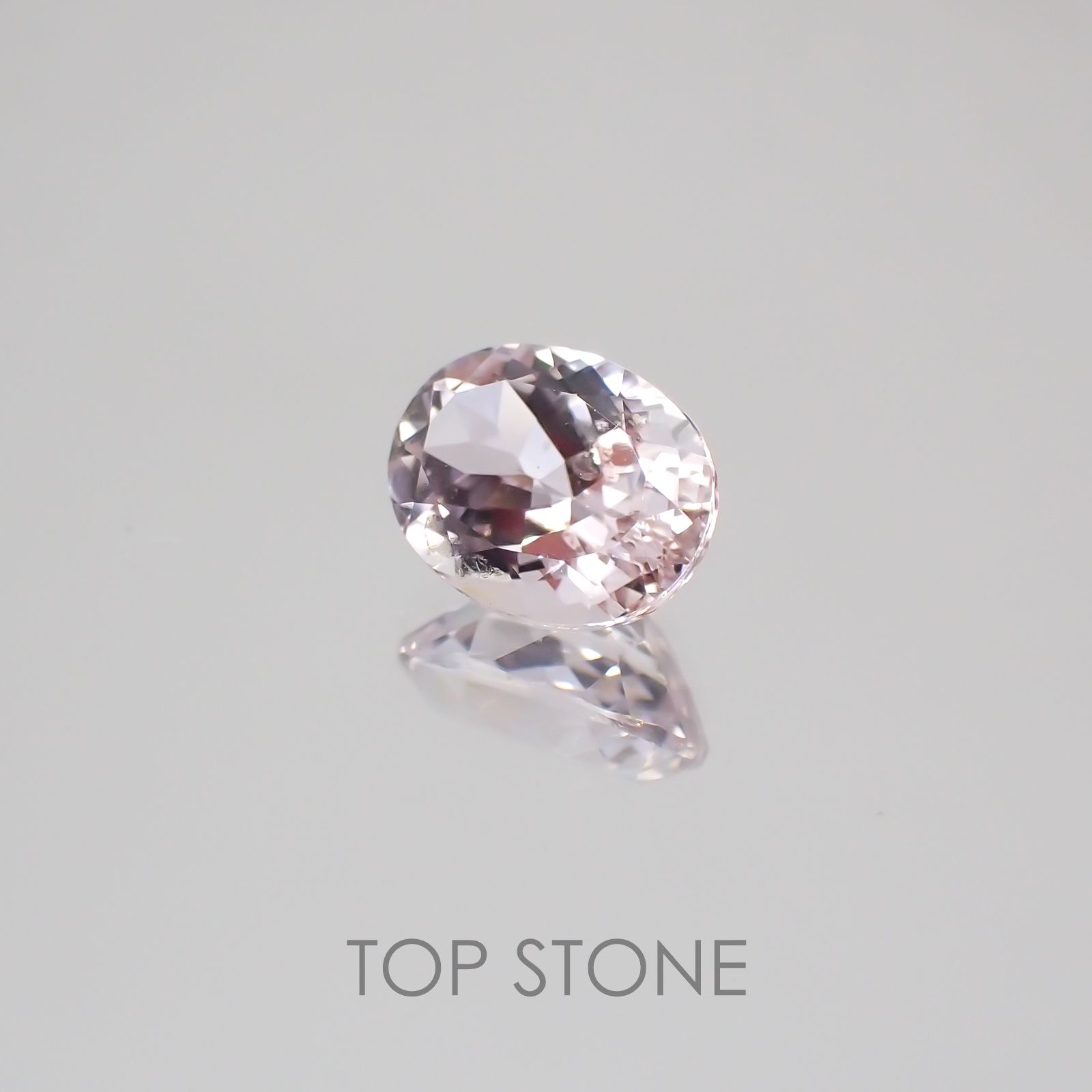 クンツァイト アフガニスタン産 ルース 1.45ct[21029738]8.1×6.2mm前後
