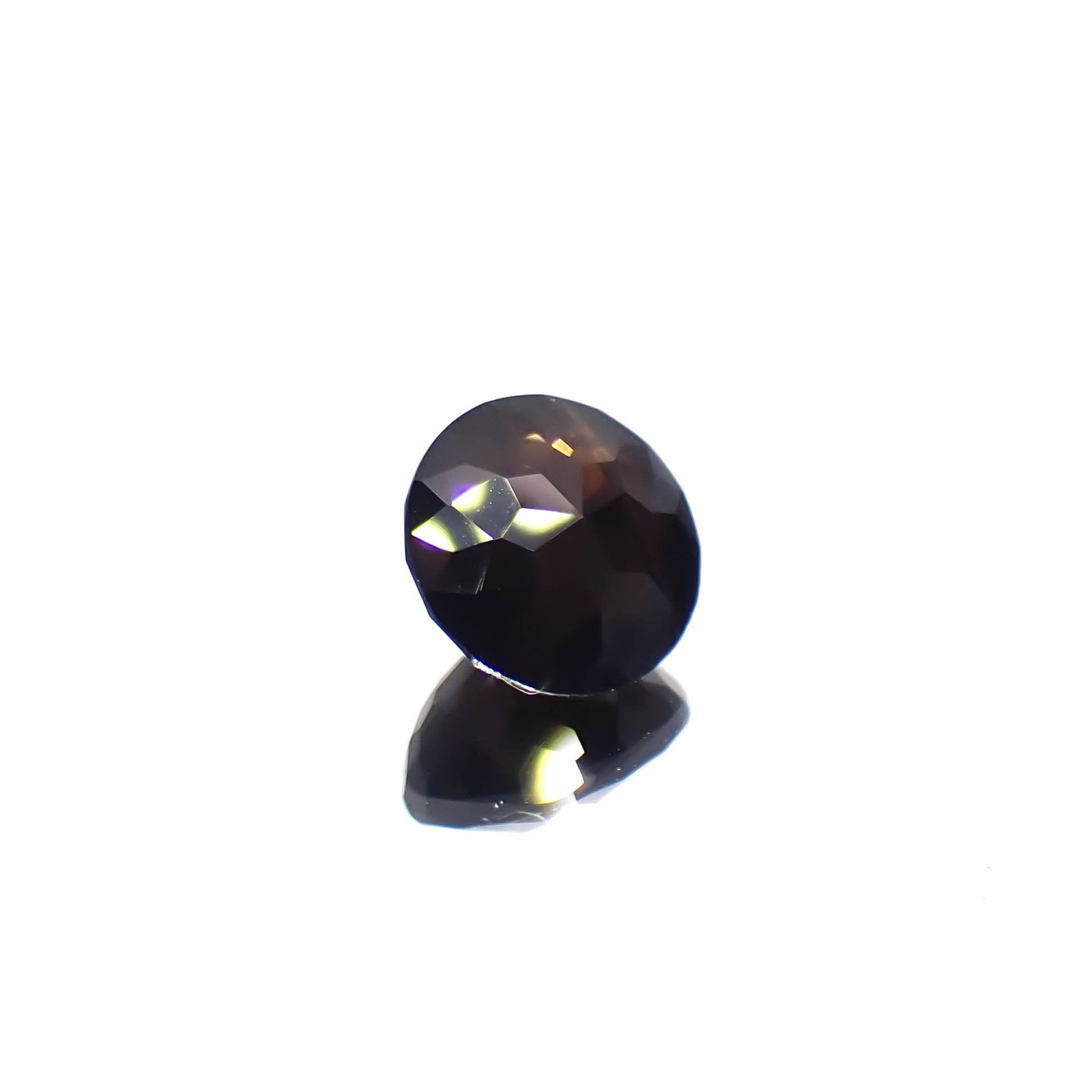 ◇カスタムカット◇モリオン チベット産 2.42ct[240427369]8.6x8.6mm前後
