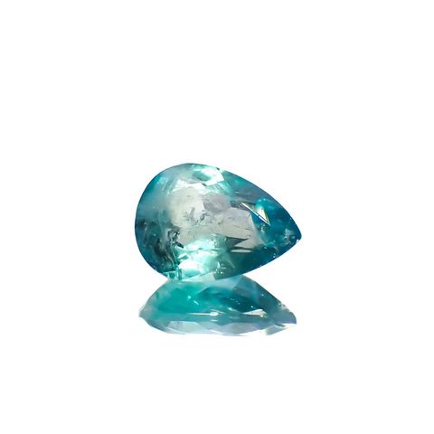 ユークレース(宝石名ブルー・ユークレース)コロンビア産 0.513ct ソ付(彩珠)[221018848]6.4x4.7mm前後
