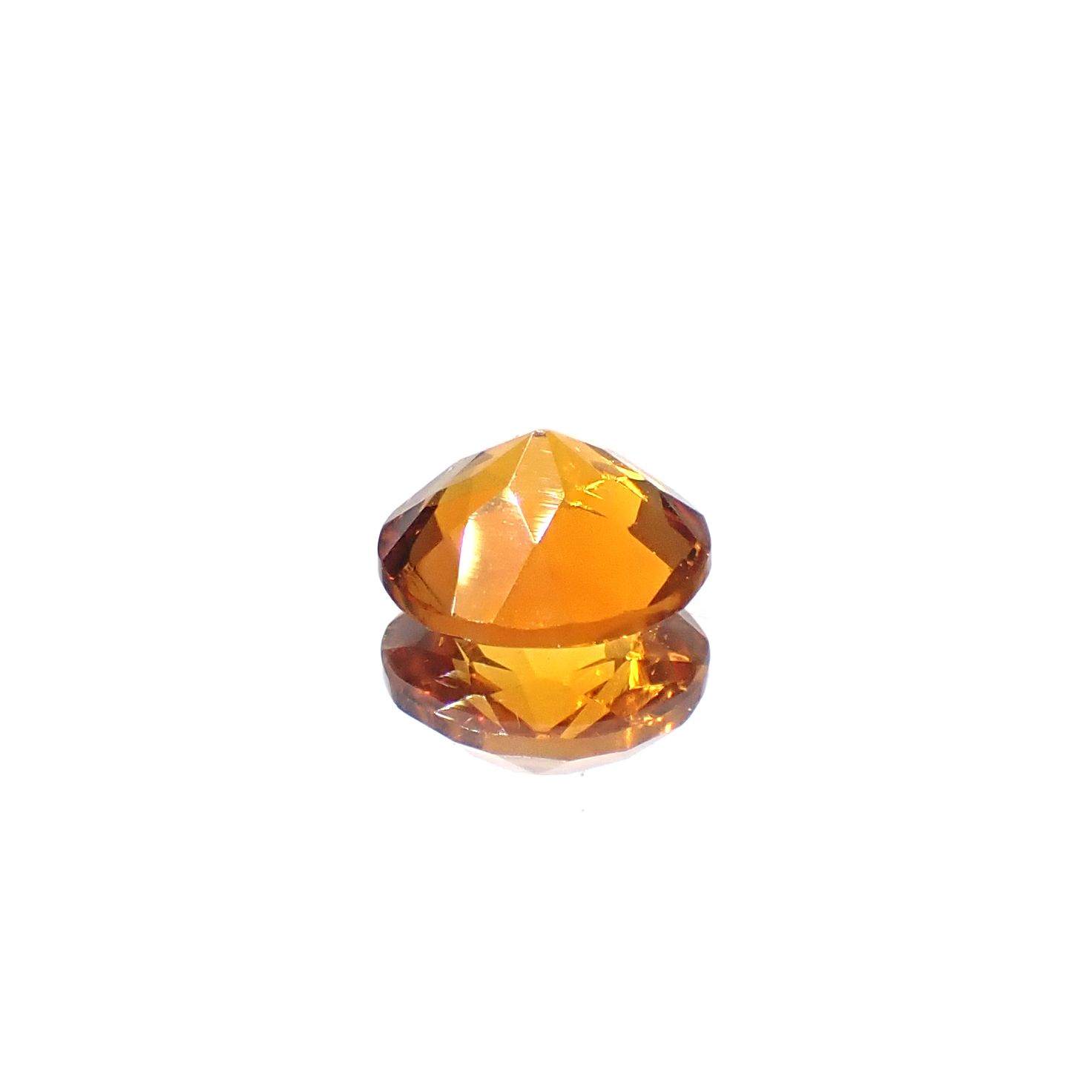 マデイラシトリン ブラジル・ミナスジェライス州産 1.50ct [250630582]8.1x8mm前後