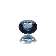 コバルトブルースピネル(宝石名ブルー・スピネル)スリランカ産 日独鑑付 1.378ct / 7.16x5.82mm前後 [260717240]