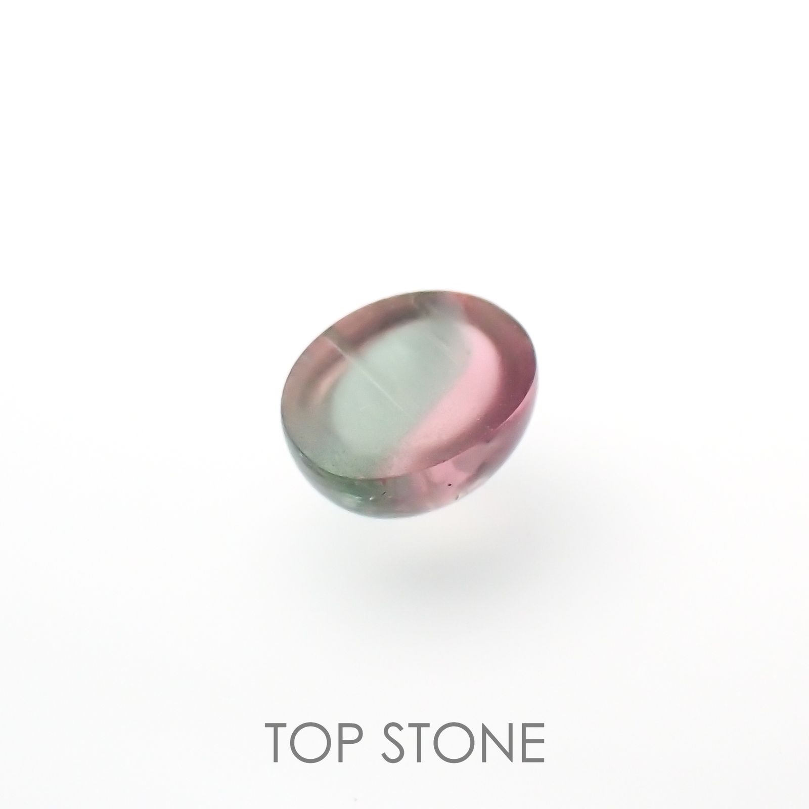 バイカラートルマリンキャッツアイ ブラジル産 0.36ct[221018611]4.5x3.6mm前後