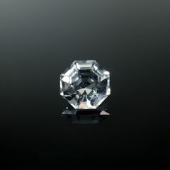 ◇オクタゴンカット◇レムリアンシードクリスタル(保証シール付き) ブラジル産 1.25ct / 7.1x7mm前後 [250730863]