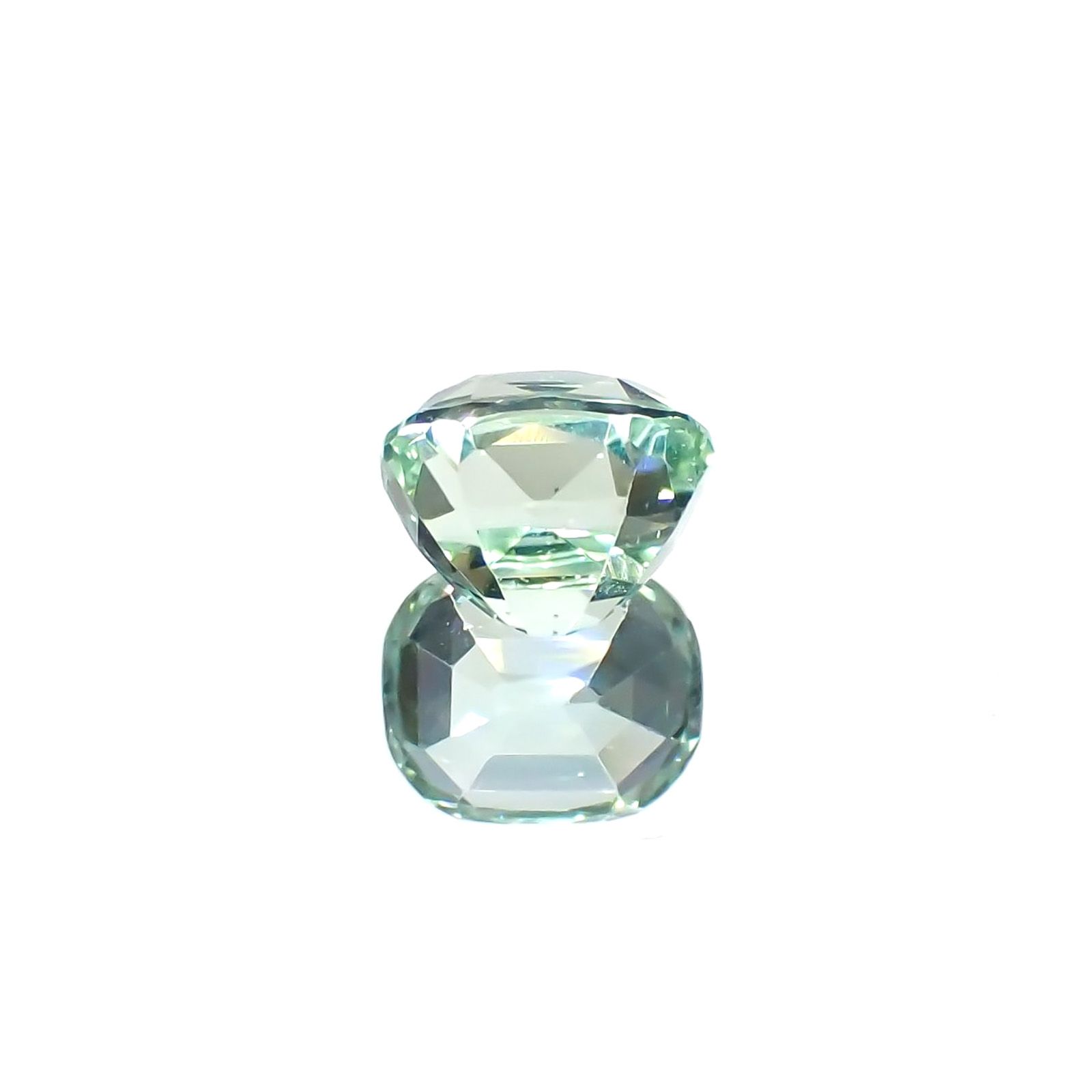 ブルーグリーントルマリン(宝石名トルマリン)アフガニスタン産 識別済 0.98ct / 6.1x5mm前後 [221018341]