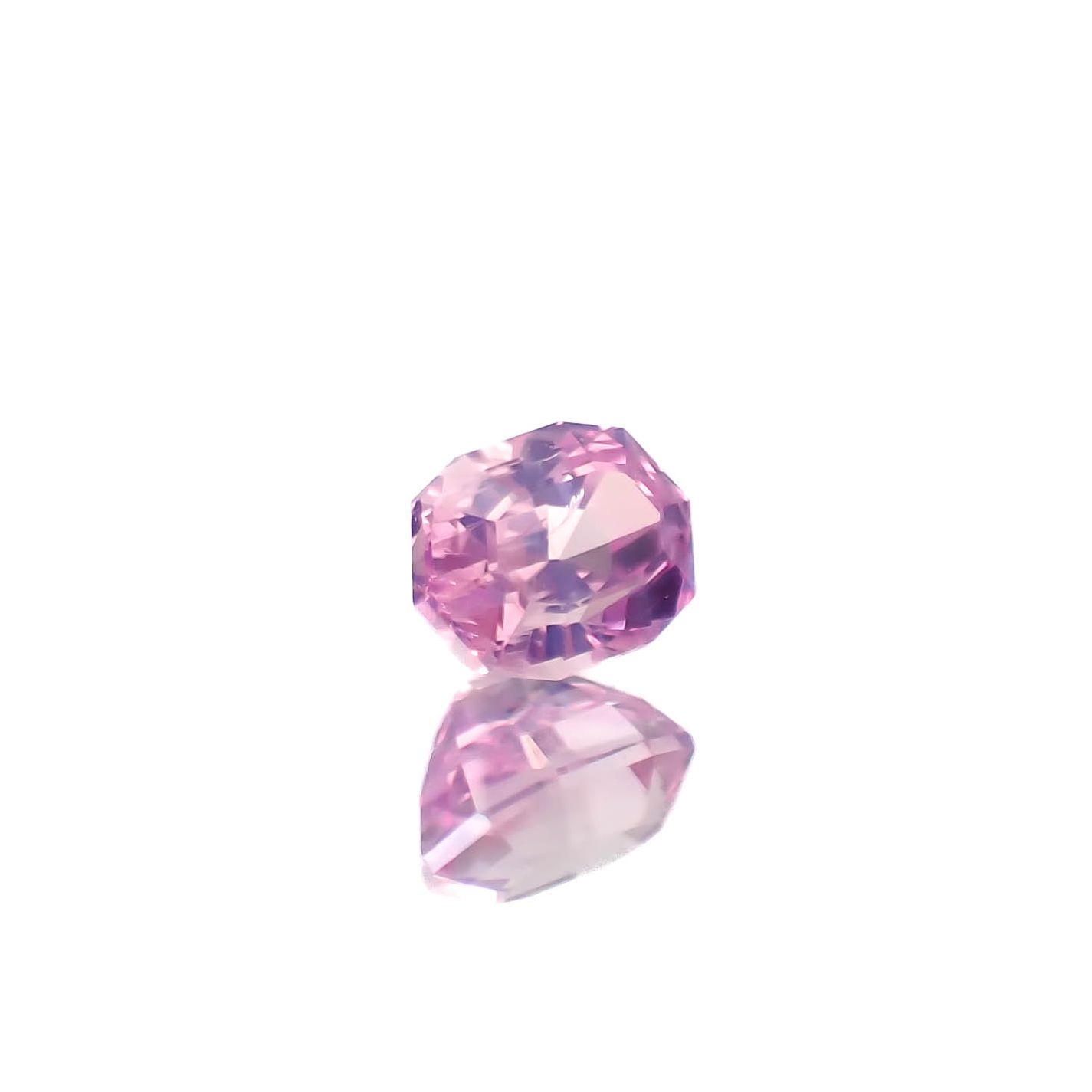 ◇カスタムカット◇シルキーピンクサファイア 非加熱 ベトナム産 0.24ct [250330062]3.7x2.7mm前後