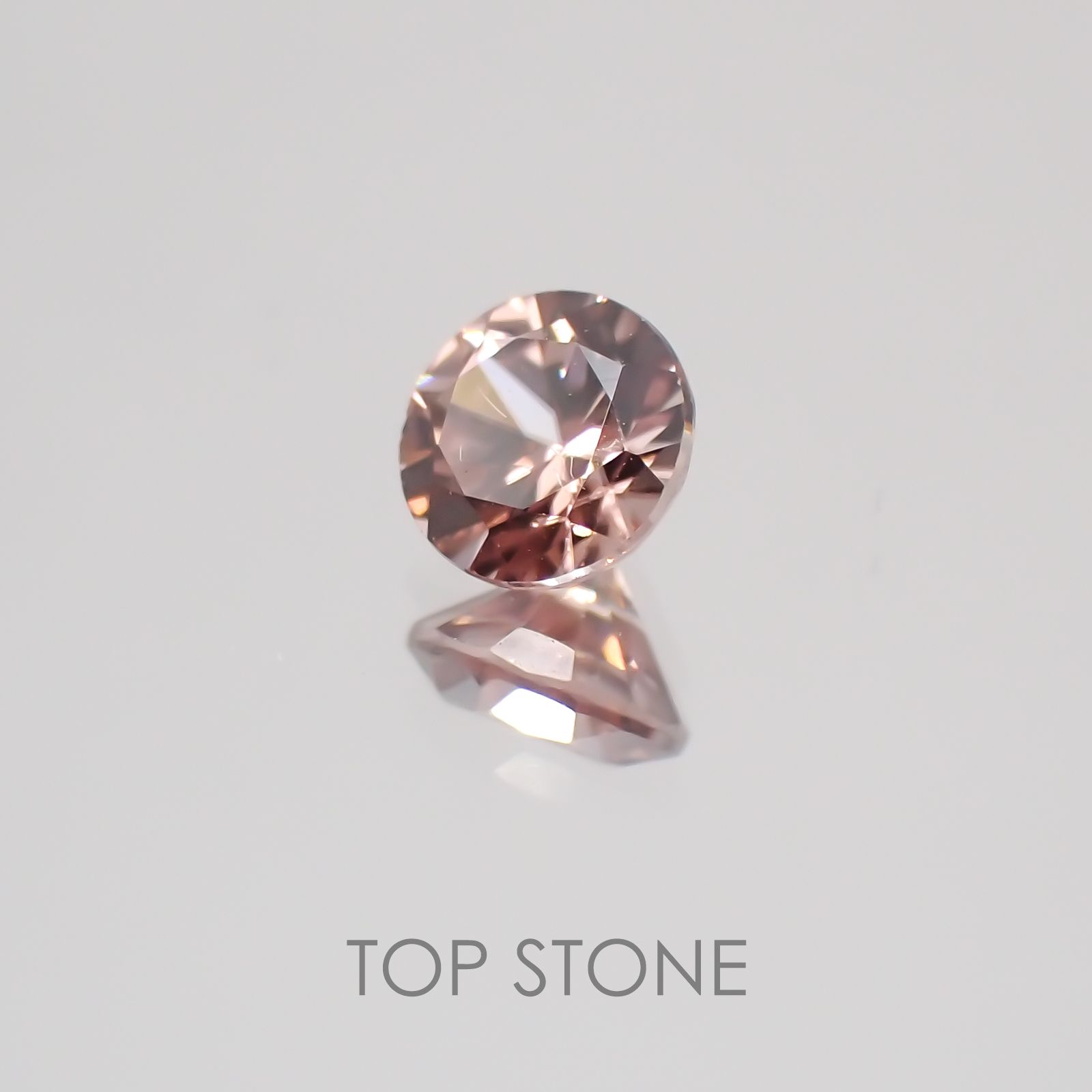 マラヤガーネット タンザニア産 ルース 0.41ct[21019366]4×4mm前後