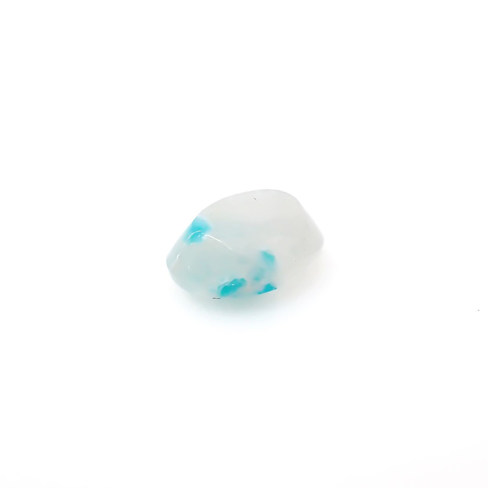 マトリックスアマゾナイト(アマゾナイトインクォーツ/フェルドスパー) ブラジル産 3.57ct[240226336]11.8x8.6mm前後