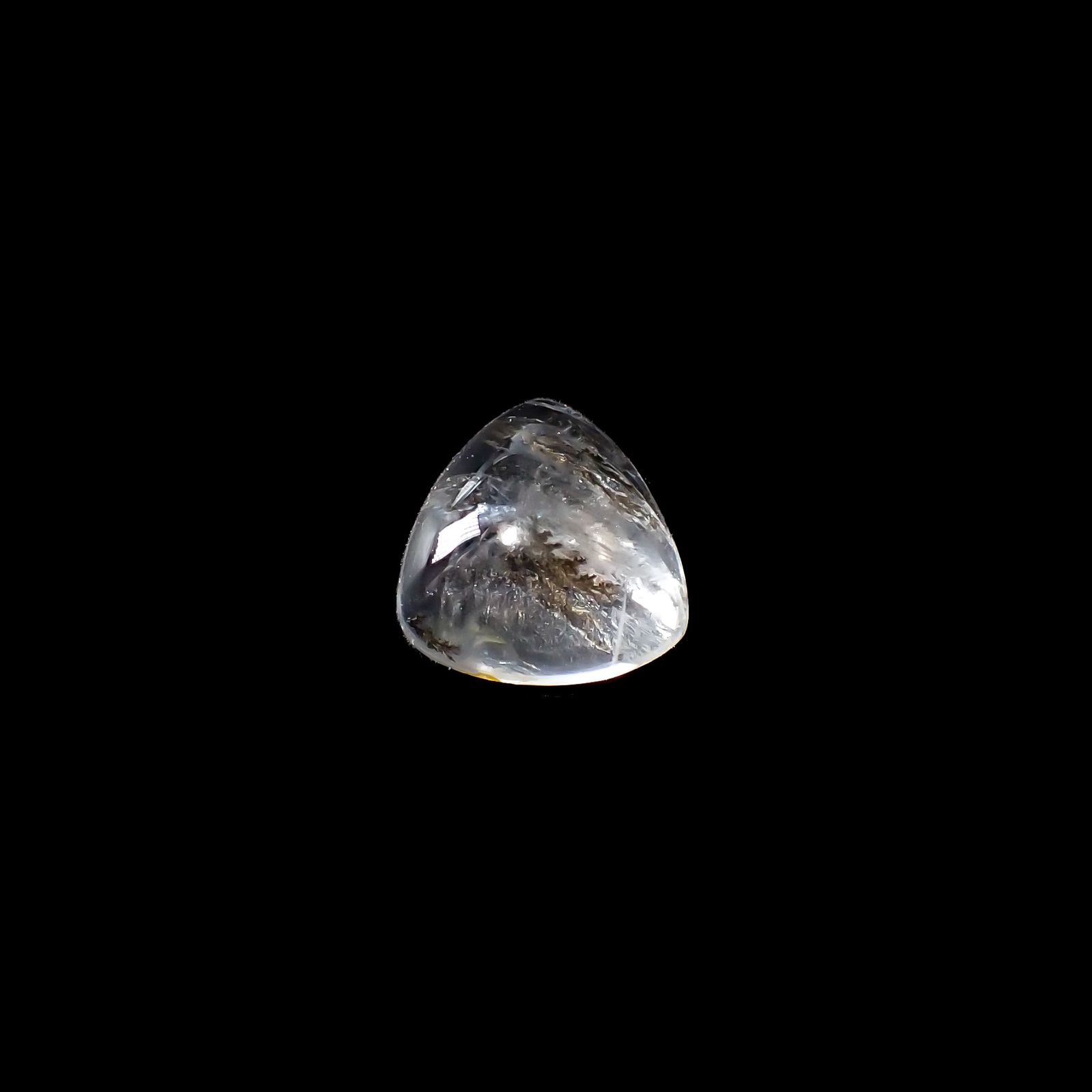 デンドリチッククォーツ ブラジル産 2.36ct[231225128]9.1x8.9mm前後