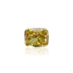 イエローダイヤモンド VS-2 / FANCY DEEP YELLOW(宝石名ダイアモンド) 0.105ct ソ付(CGL)[220115141]3.01x2.38mm前後