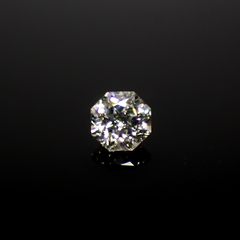◇オクタゴンカット◇ダイヤモンド 0.11ct[240427031]2.9x2.8mm前後